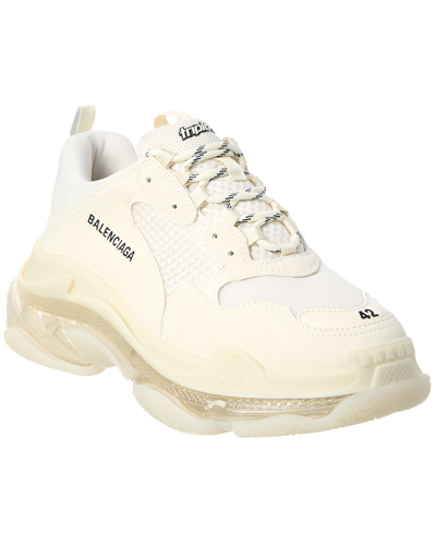 Shop Balenciaga Triple S Sneaker In White