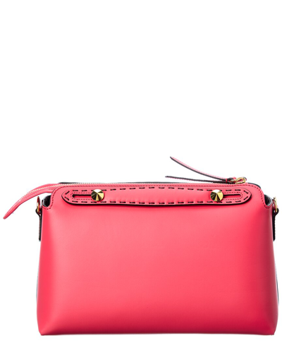 Shop Fendi By The Way Medium Leather Shoulder Bag In Pink