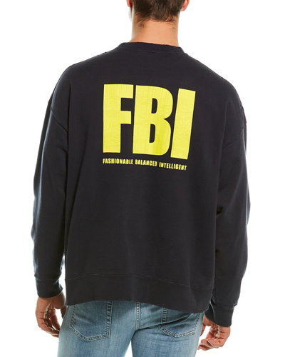 Balenciaga Fbi Sweatshirt In Black | ModeSens