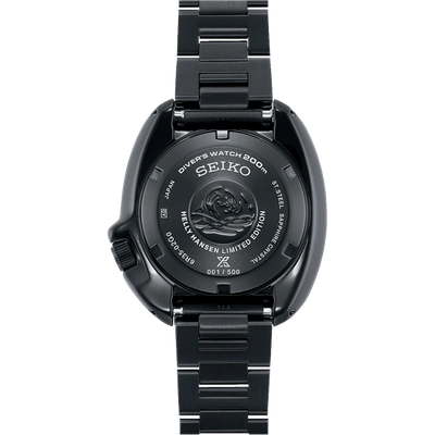 Pre-owned Seiko Prospex Sbdc181 Helly Hansen Limited Automatic Watch Black Diver Scuba