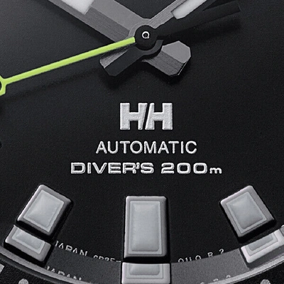 Pre-owned Seiko Prospex Sbdc181 Helly Hansen Limited Automatic Watch Black Diver Scuba
