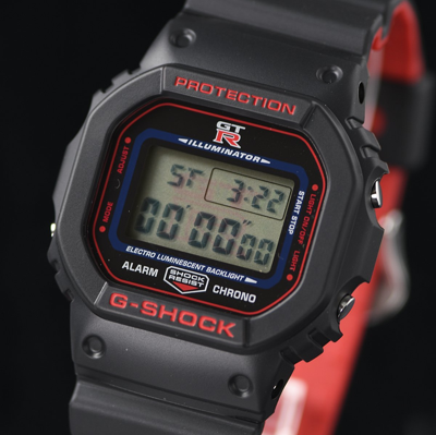 Pre-owned Nissan Gt-r G-shock Collaboration Watch 4th 2022 Dw-5000 Model Limited Jp