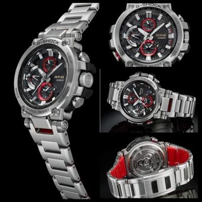 Pre-owned Casio G-shock Mt-g Mtg-b1000d-1ajf Bluetooth Solar Radio Men's Watch In Box