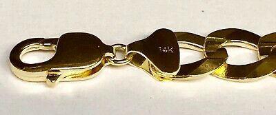 Pre-owned R C I 14k Yellow Gold 22" Mens Solid Comfort Curb Link 12.2mm 73 Grams Chain/necklace In No Stone