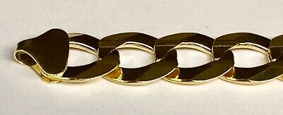 Pre-owned R C I 14k Yellow Gold 22" Mens Solid Comfort Curb Link 12.2mm 73 Grams Chain/necklace In No Stone