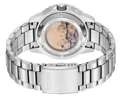 Pre-owned Citizen 2022 Unique Urban Mechanical Automatic Men's Watch Nj0171-81a