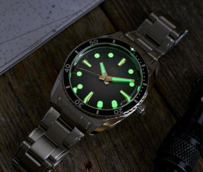 Pre-owned ✅ Hvd Spectre Diver Onix 200m Sellita Watch International Shipping Usa Dealer