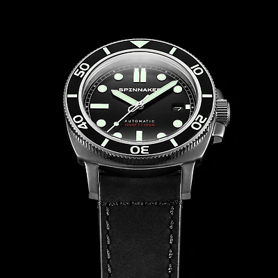 Pre-owned Spinnaker Hull Automatic Tuxedo Black