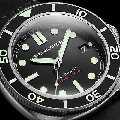 Pre-owned Spinnaker Hull Automatic Tuxedo Black