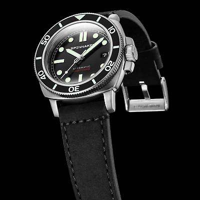 Pre-owned Spinnaker Hull Automatic Tuxedo Black