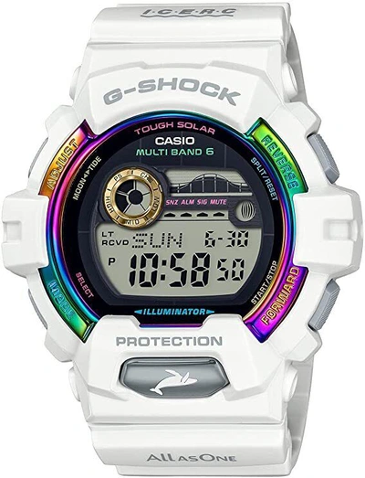 Pre-owned Casio Gwx-8904k-7jr G-shock Love The Sea And The Earth Dolphin Whale Model