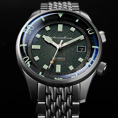Pre-owned Spinnaker Bradner Automatic Emerald Green