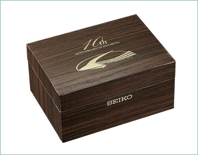 Pre-owned Series E5 Shinkansen Hayabusa 10th Anniversary Watch Seiko M Size Japan F/s