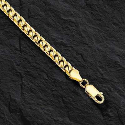 Pre-owned R C I 14k Yellow Gold Solid Mens Miami Cuban Curb Link 20" 6.7mm 72gr Chain/necklace In No Stone