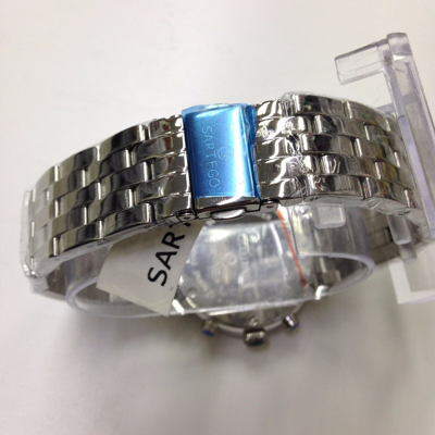 Pre-owned Sartego Women's Diamond Collection Chronograph Swiss Made Watch Sdwt385s