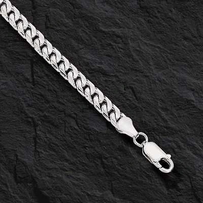 Pre-owned R C I White Gold 22" Solid Mens Miami Cuban Curb Link 6.3m 54grams Chain Necklace In No Stone