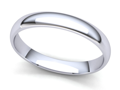 Pre-owned Jewelwesell Dome Comfort Fit Band Ring Mens Women 2mm 3mm 4mm 5mm 6mm 7mm 8mm Solid 18k Gold