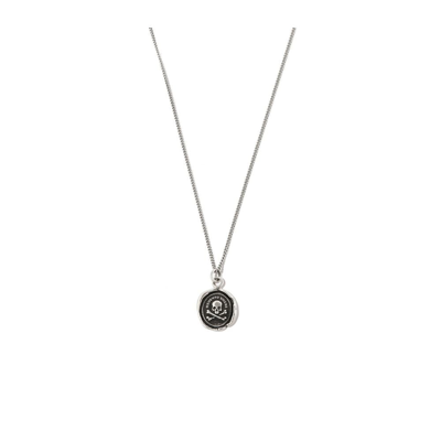 Shop Pyrrha Sterling Silver Remember To Live Chain Necklace