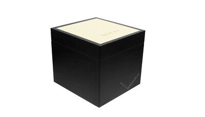 Pre-owned Gucci G-timeless 38mm Black Gg Dial Quartz Ss Unisex Watch Ya1264034