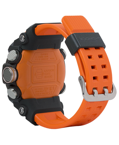 Pre-owned G-shock Brand Authentic  Mudmaster Ggb100-1a9 With Quad Sensor Watch - Orange