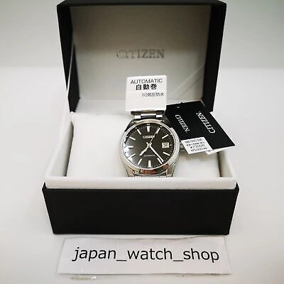 Pre-owned Citizen Collection Nb1050-59e Black Mechanical Men's Watch In Box