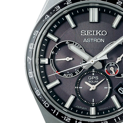 Pre-owned Seiko Astron Nexter Sbxc111 Men's Watch Solar Gps Black Caliber 5x53
