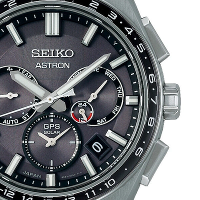 Pre-owned Seiko Astron Nexter Sbxc111 Men's Watch Solar Gps Black Caliber 5x53