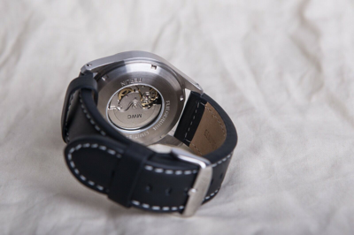 Pre-owned Mwc Classic 46mm Limited Edition Retro Dial Xl Luftwaffe Pattern Aviators Watch