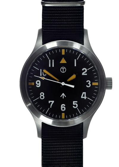 Pre-owned Mwc Mk Iii S/s Steel 1950's Pattern Automatic Retro Dial + Sapphire Crystal Nd