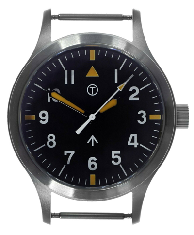 Pre-owned Mwc Mk Iii S/s Steel 1950's Pattern Automatic Retro Dial + Sapphire Crystal Nd