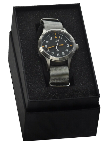 Pre-owned Mwc Mk Iii S/s Steel 1950's Pattern Automatic Retro Dial + Sapphire Crystal Nd