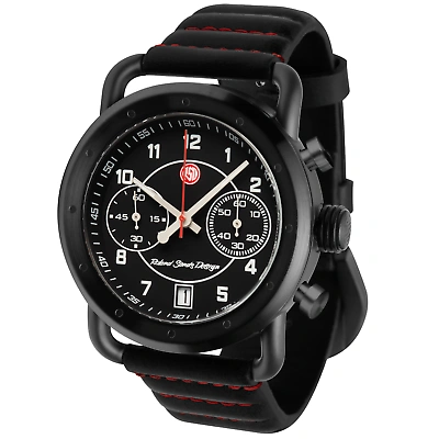 Pre-owned Szanto Icon Roland Sands Signature Chronograph All Black