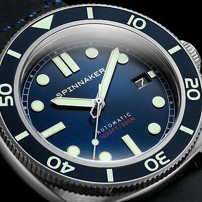 Pre-owned Spinnaker Hull Automatic Arctic Blue
