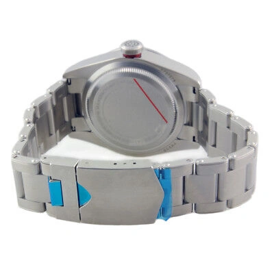Pre-owned Tudor Heritage Black Bay Steel Sub 41mm 79230r Red