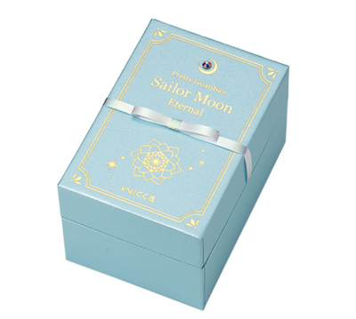 Pre-owned Premico Sailor Moon Eternal X Wicca Collaboration Watch Princess Serenity Model Blue