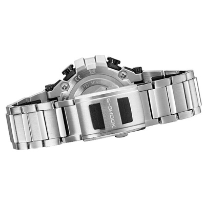 Pre-owned Casio G-shock Mt-g Mtg-b3000d-1ajf Silver Bluetooth Solar Atomic Men Watch Japan