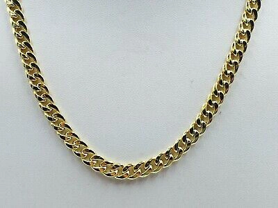 Pre-owned R C I 14k Yellow Gold Men's Miami Cuban Curb Link 26" 6mm 25 Grams Chain/necklace In No Stone
