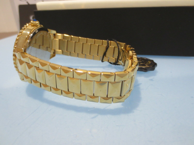 Pre-owned Gv2 By Gevril Women's 11702 Siena Diamonds Ip Gold Ip Steel Swiss Quartz Watch