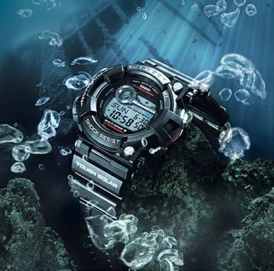 Pre-owned Casio G-shock Frogman Gwf-1000-1jf Wrist Watch For Men From Japan W/t