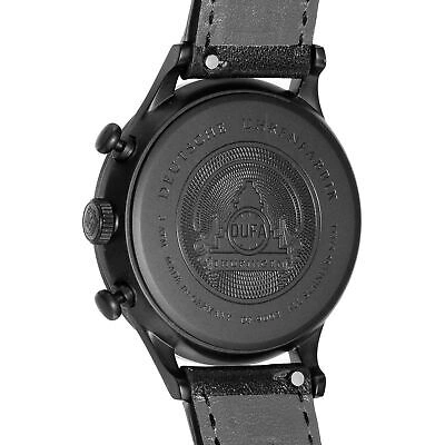 Pre-owned Dufa Van Der Rohe Chrono Black