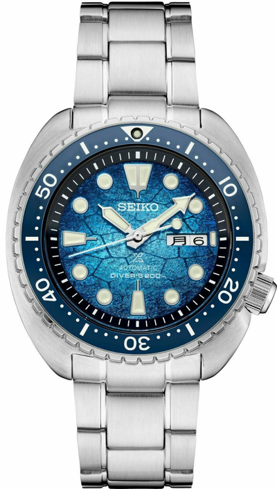 Pre-owned Seiko Men's Automatic Prospex Turtle Divers 200m Special Edition Watch Srph59