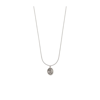 Shop Pyrrha Sterling Silver Lionhearted Talisman Chain Necklace