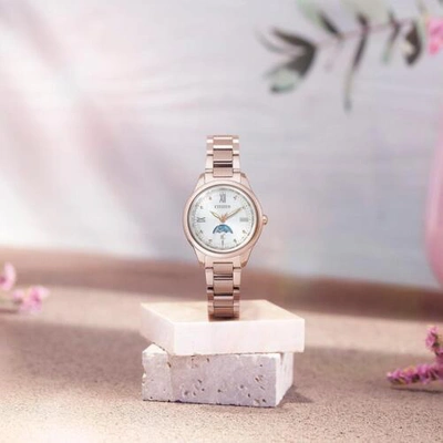 Pre-owned Citizen Ee1004-57a [xc Daichi Collection Titania Happy Flight Eco Drive]