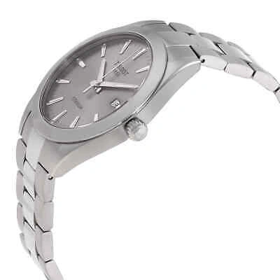 Pre-owned Tissot T-classic Titanium Quartz Grey Dial Men's Watch T127.410.44.081.00