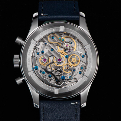 Pre-owned Sugess Chrono Heritage Swan Neck Chrono Aviator Watch Seagull 1963 S423.02.b
