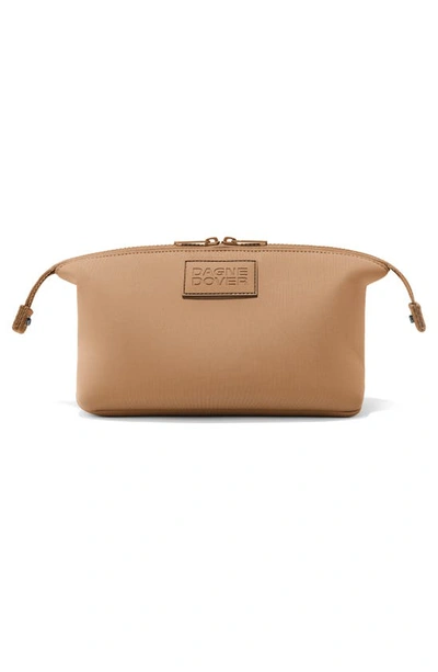 Dagne Dover Hunter Toiletry Bag In Camel In Camel