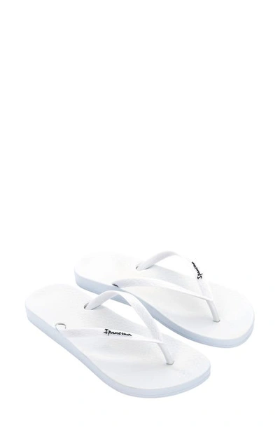 Ipanema Ana Colors Flip Flop In White / White | ModeSens