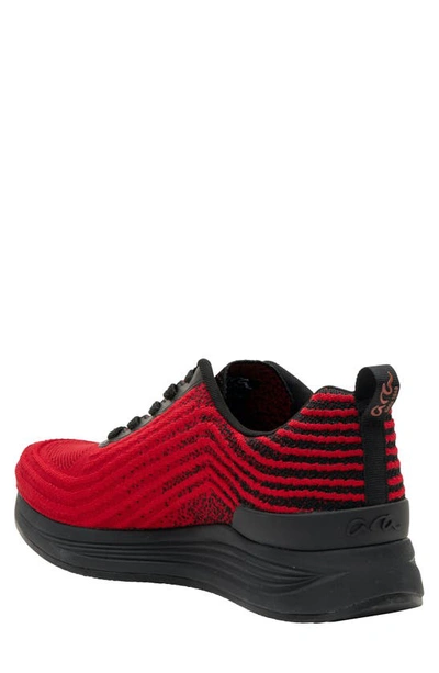 Ara Charles Water Resistant Sneaker In Red