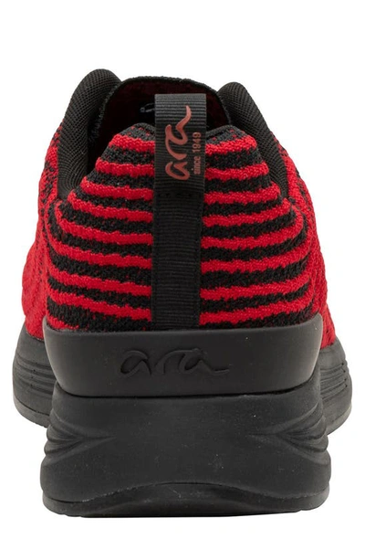 Ara Charles Water Resistant Sneaker In Red