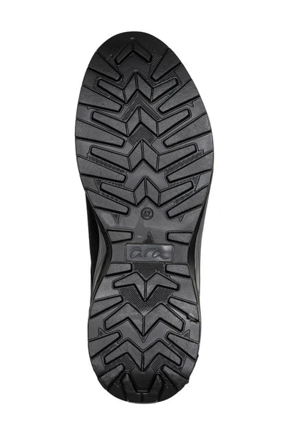 Shop Ara Satchel Waterproof Sneaker In Black